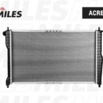 Радиатор CHEVROLET LANOS 97- 1.5/1.6 MT/ ZAZ CHANCE 09- 1.3 (для а/м с A/C) паяный ACRB001