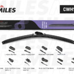 Щетка стеклоочистителя 480 мм (19) гибридная (10 адаптеров)  CWH19BC MILES