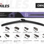 Щетка стеклоочистителя 600 мм (24) гибридная (10 адаптеров)  CWH24BC MILES