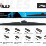 Щетка стеклоочистителя зимняя 600мм (24 дюйма) (10 адаптеров)  CWW24FM MILES