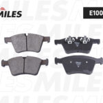 Колодки тормозные передние (Смесь Semi-Metallic) MERCEDES GL X164 4.2-5.0/ML W164 5.0/R W241 5.0 (TRW GDB1797) E100646 E100646-MILES