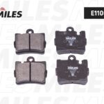 Колодки тормозные задние (Смесь Semi-Metallic) MERCEDES W220 S320-S600 9805/C215 AMG (TRW GDB1455) E110642 E110642-MILES