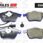 Колодки тормозные передние (Смесь CERAMIC серия PRO) FORD GALAXY 95-06/VW SHARAN 95-10 (TRW GDB1440) E500111 E500111-MILES