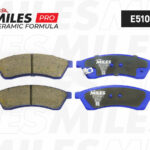 Колодки тормозные задние (Смесь CERAMIC серия PRO) CHEVROLET EPICA 06- (TRW GDB4172) E510390 E510390-MILES