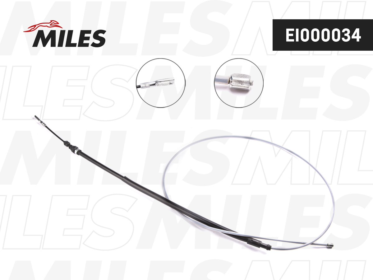 EI000034-MILES Трос стояночного тормоза CITROEN C5 01- EI000034 EI000034-MILES — изображение 1