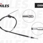 Трос стояночного тормоза AUDI 100 83-90 EI000051 EI000051-MILES