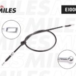 Трос стояночного тормоза левый AUDI 80/90 86-91 EI000103 EI000103-MILES
