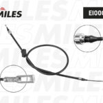 Трос стояночного тормоза правый AUDI 80/90 86-91 EI000133 EI000133-MILES