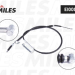 Трос стояночного тормоза правый KIA CARENS/SHUMA EI000372 EI000372-MILES