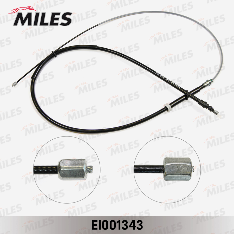 EI001343-MILES Трос стояночного тормоза LAGUNA III-MEGANE III EI001343 EI001343-MILES — изображение 1