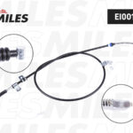 Трос стояночного тормоза правый COROLLA E12 04-06 EI001457 EI001457-MILES