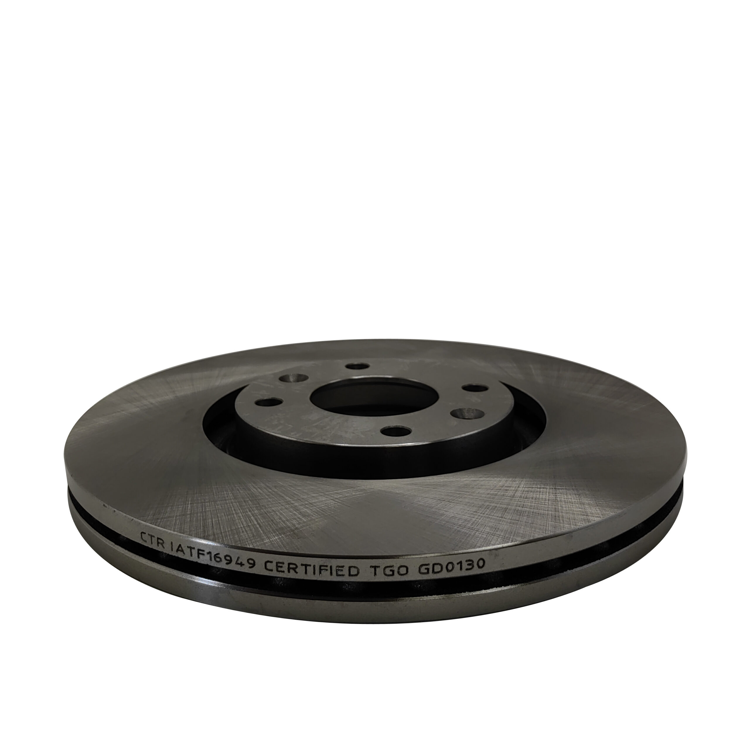 GD0130_1.jpg Диск тормозной вентилируемый передний Citroen C4 2004 ~ 2013 ; Peugeot 207 2006 ~ / 208 2019 ~ / 307 CTR GD0130 — изображение 1