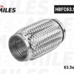 Труба гофрированная (гофра) внутренним металлорукавом 63.5X152 HBFC63.5X152