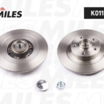 Диск тормозной задний с подшипником RENAULT LAGUNA III 07- (с ABS) (TRW DF6044BS) K011700