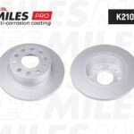 Диск тормозной (серия PRO с антикоррозионным покрытием) AUDI A3 03-/SKODA OCTAVIA/YETI/VW CADDY/GOLF 03- задний K210530