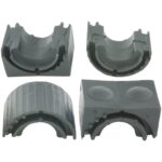 Втулка стабилизатора передняя комплект-4 половинки SKODA OCTAVIA II 2004-2012 VWSB-5K1F-KIT FEBEST